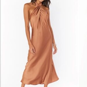 Show Me Your Mumu Jasmine Halter Dress
